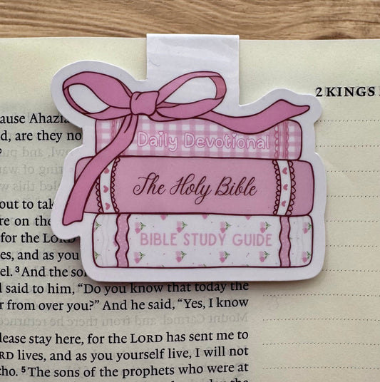 Bible Stack Magnetic Bookmark
